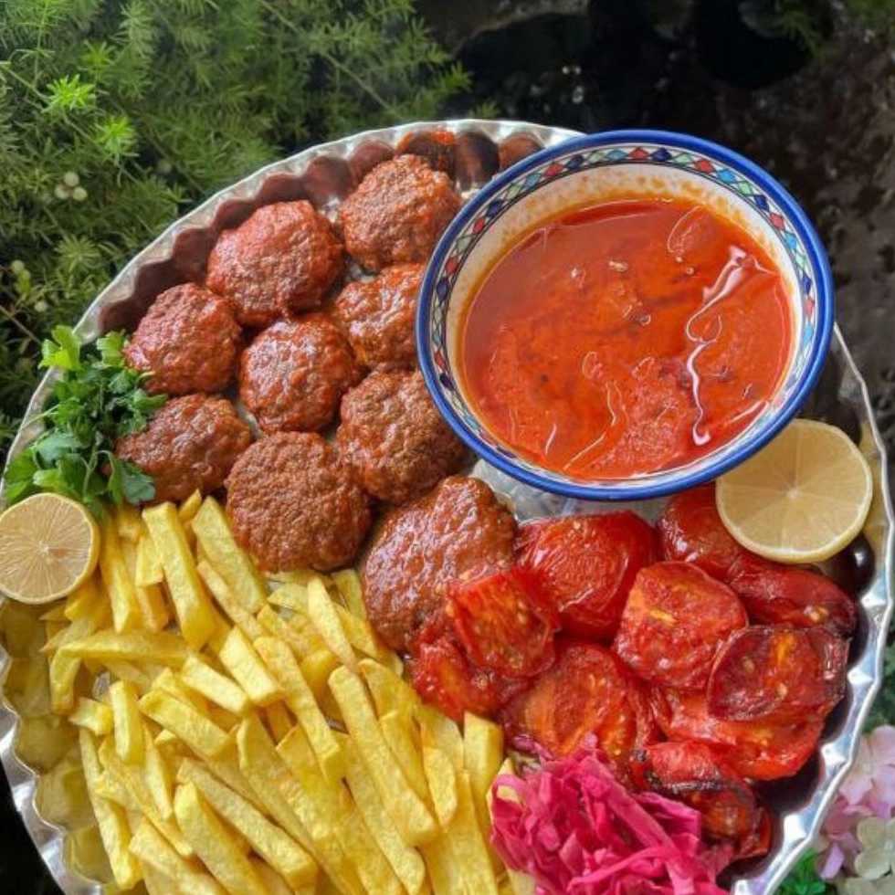 چلو ترش شامی