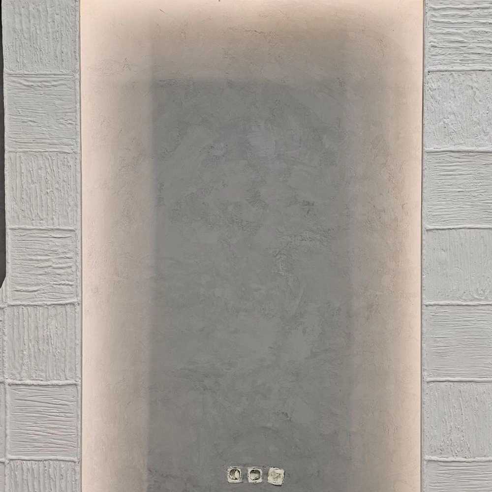 ترکیب گچبری مدرن و میکروسمنت
