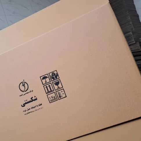 تولیدی کارتن ساده چاپی