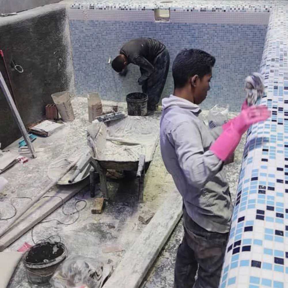 پروژه استخر و جکوزی بتنی نور