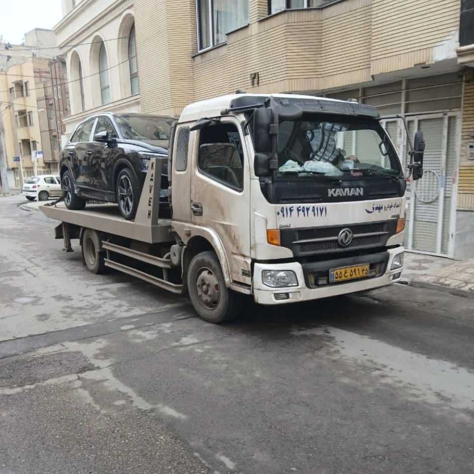 جرثقیل خودرو بر مرند تبریز