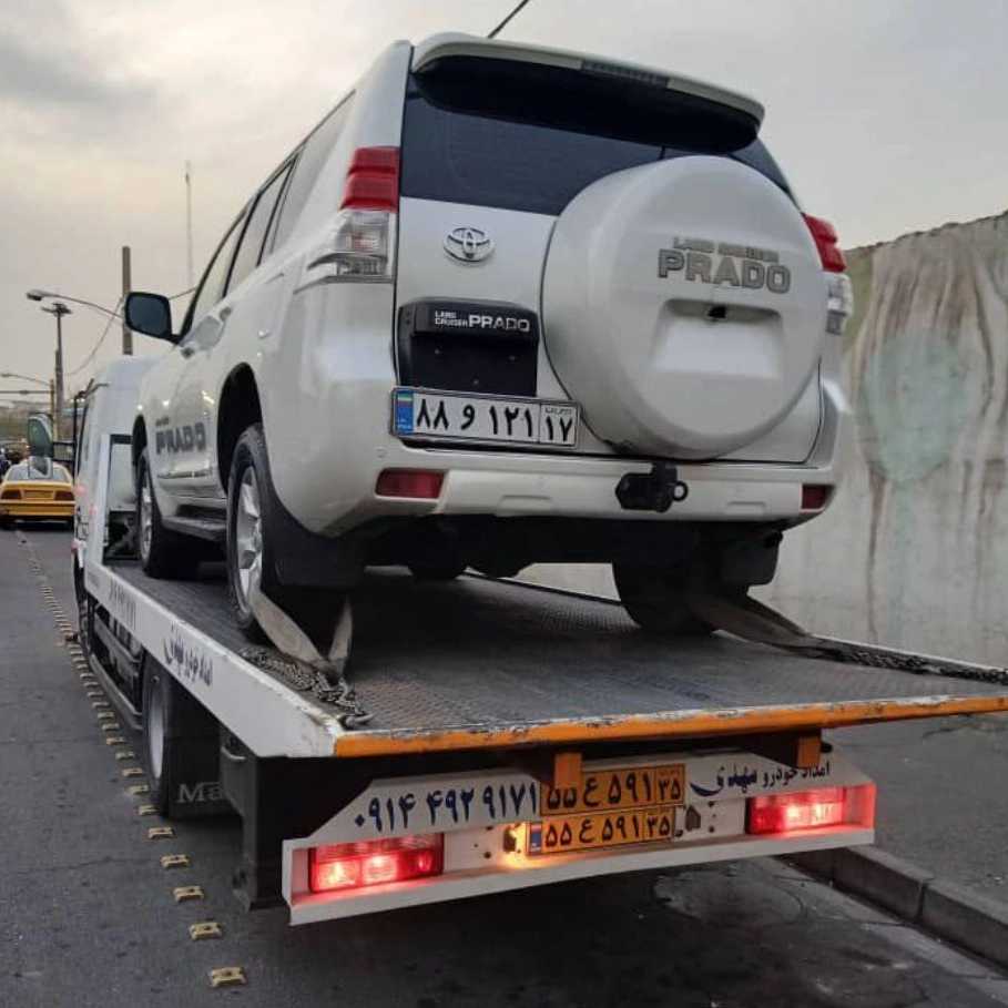 جرثقیل خودرو بر مرند تبریز