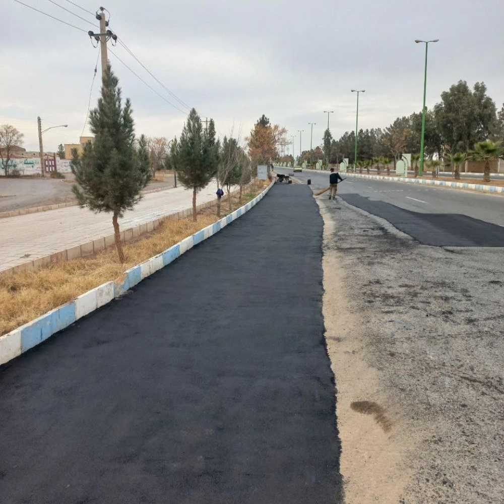 آسفالت کاری شرکت پیشرو کاوه آرارات