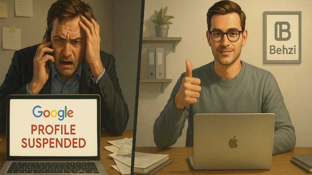 مشکل ثبت کسب و کار در گوگل و ویرایش نمایه کسب و کار