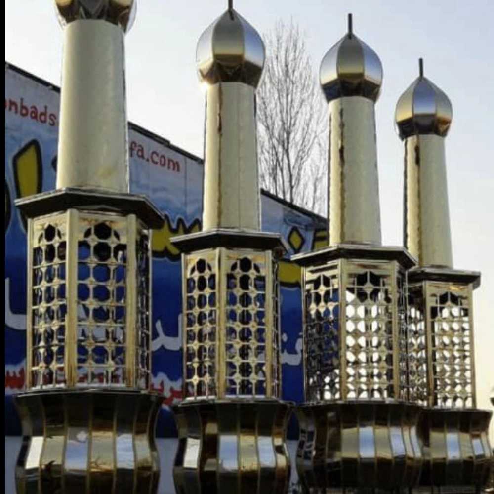 گنبد گلدسته و ضریح سازی اسدی احمدی انگالی در برازجان بوشهر