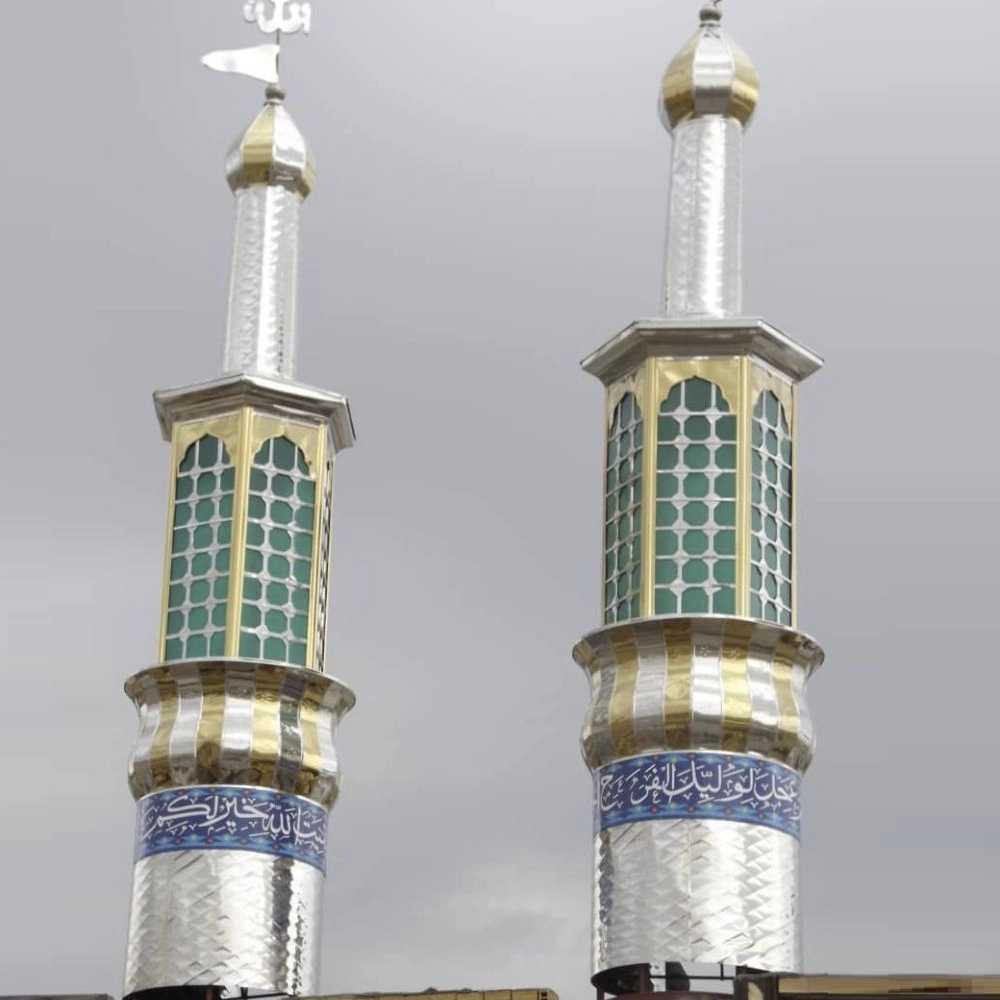 گنبد گلدسته و ضریح سازی اسدی احمدی انگالی در برازجان بوشهر