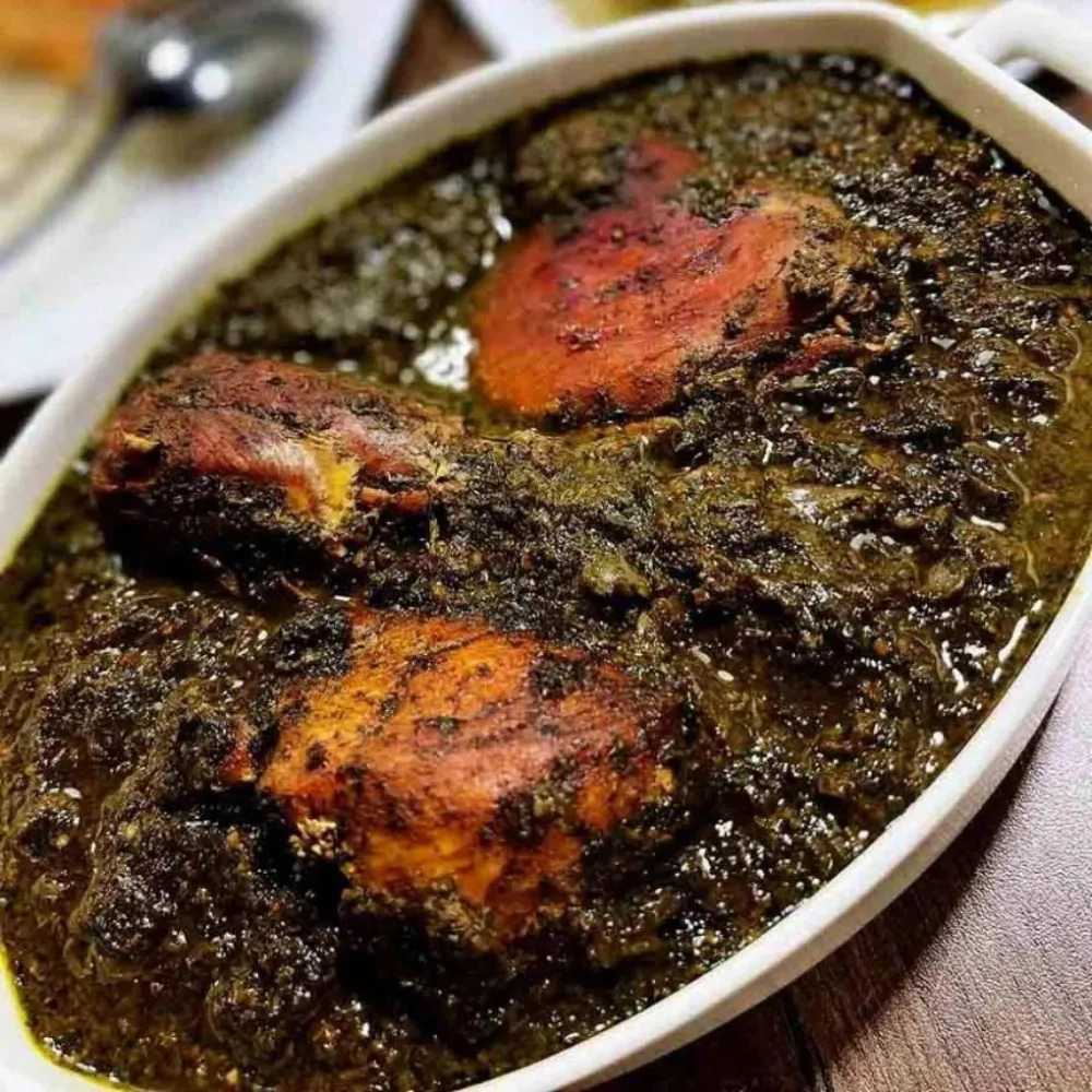 چلو مرغ ترش