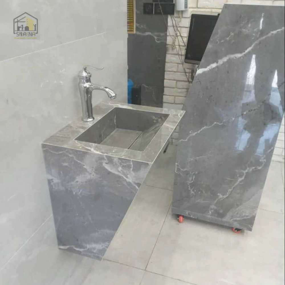 روشویی با کانتر تمام سرامیک تولیدی سورنا