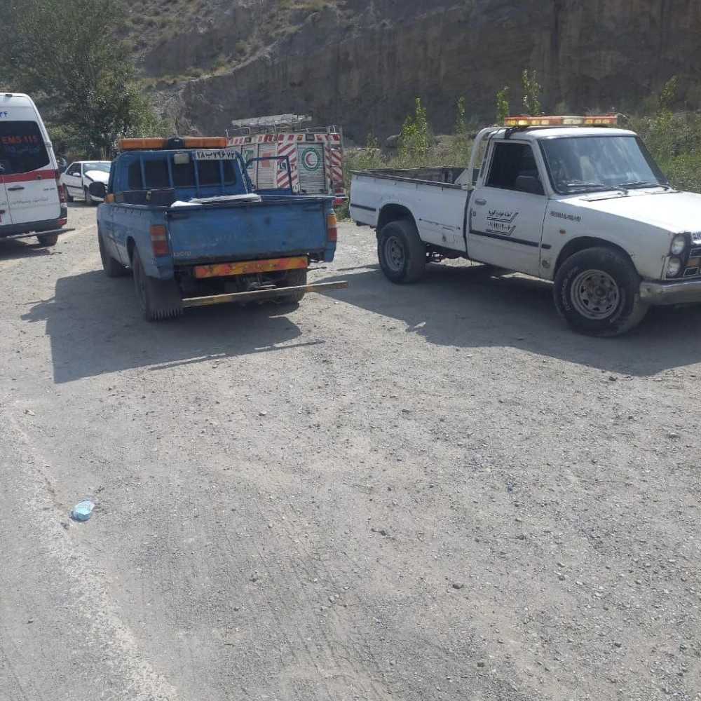 کفی بر و امدادخودرو جاده هراز قائم