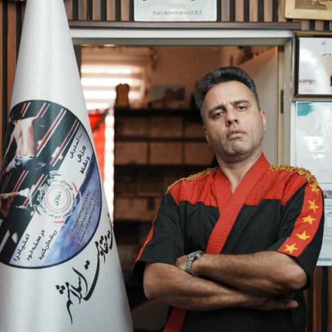 دفاع شخصی با استاد حسن امامی