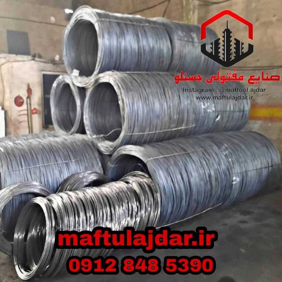 تولید مفتول آجدار حسنلو