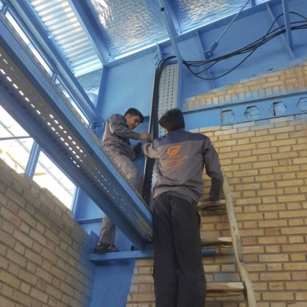 جرثقیل سقفی مشهد نصب سیم‌پیچی الکترو موتور و تعمیرات تخصصی