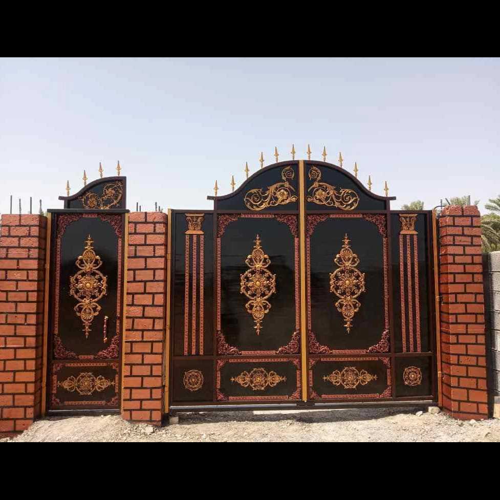 نقاشی درب پارکینگ درحسین ابادکرج