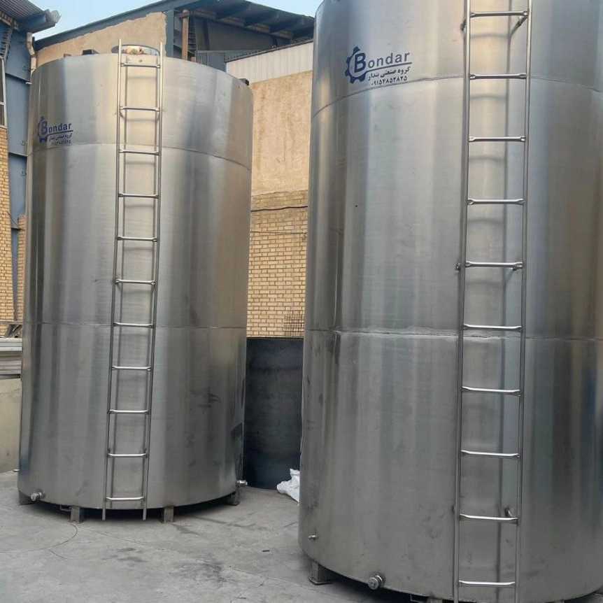 ساخت مخازن و میکسرهای استیل
