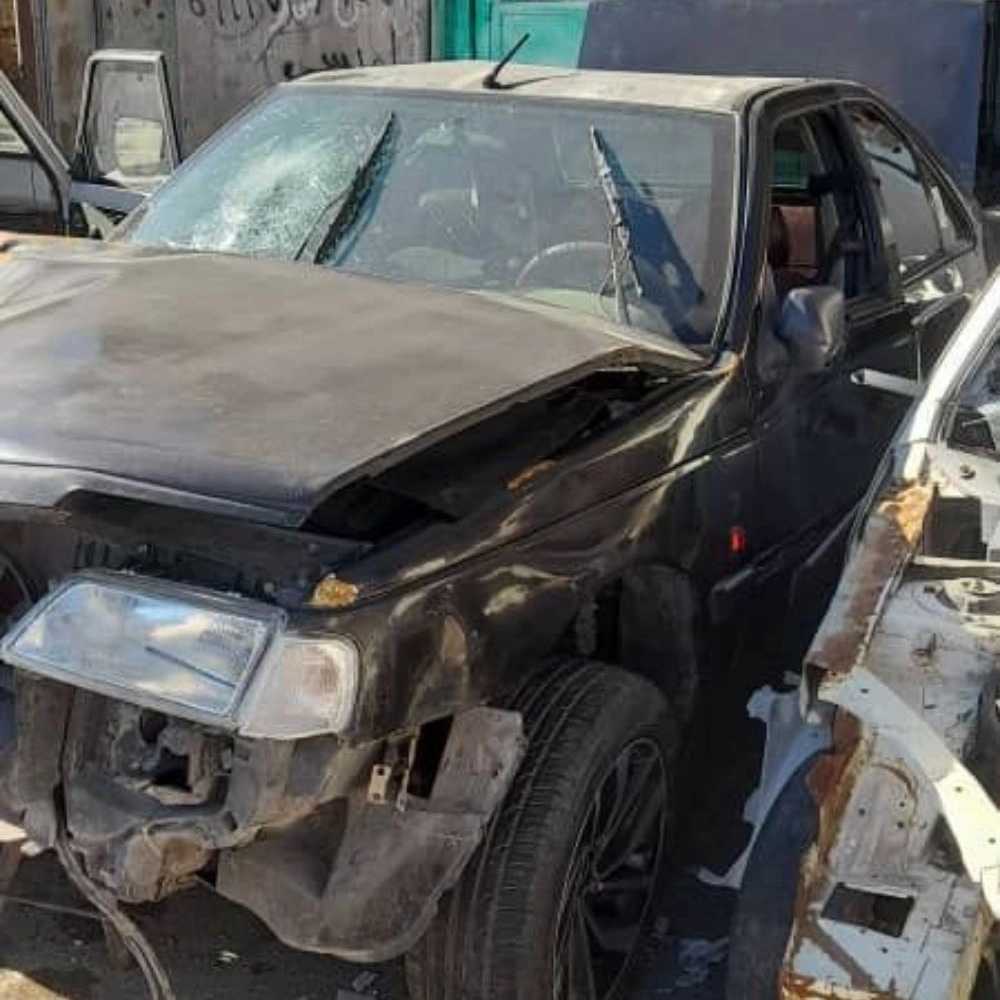 خودرو تصادفی آهنگران در قم