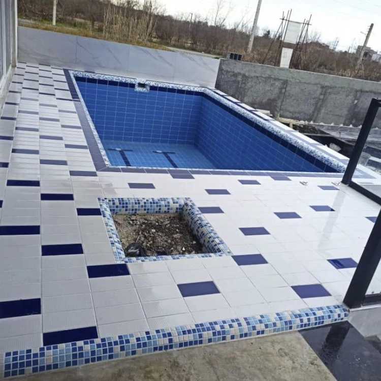 ساخت استخر روباز و سرپوشیده در تنکابن