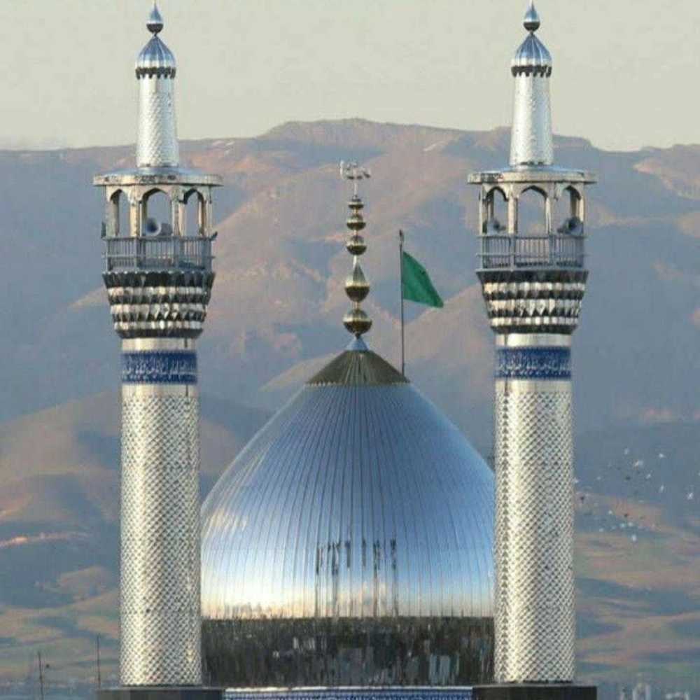دکوراسیون داخلی گنبد و شبستان با روکش استیل