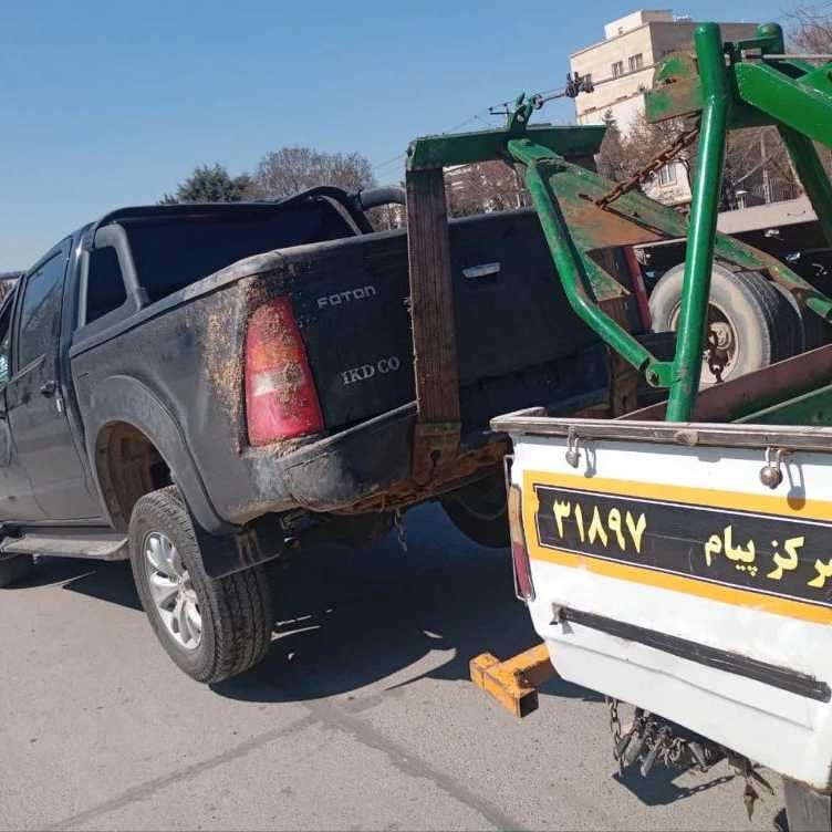 یدک کش اتوبان مشهد باغچه