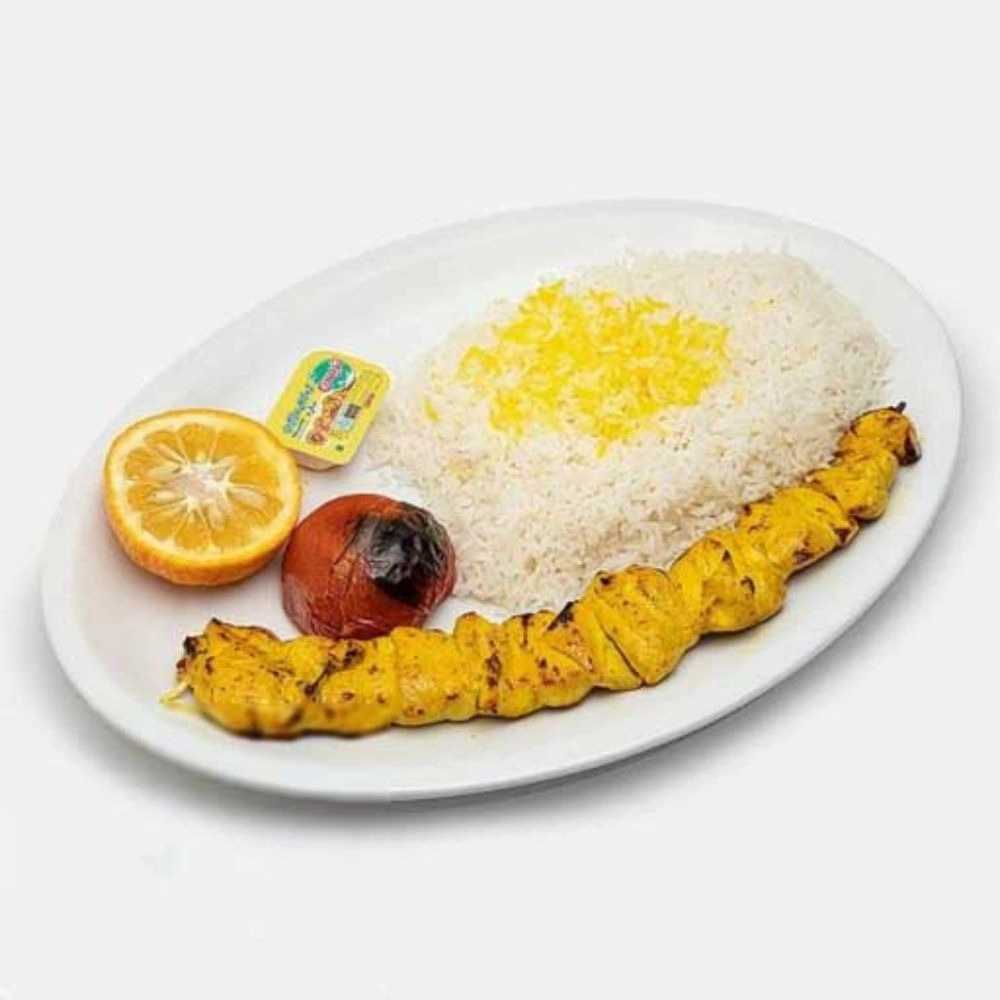 چلو جوجه کباب محلی