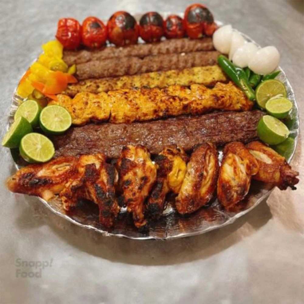 سینی کباب چهارنفره