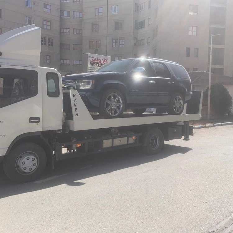 امداد جاده‌ای در کرمان