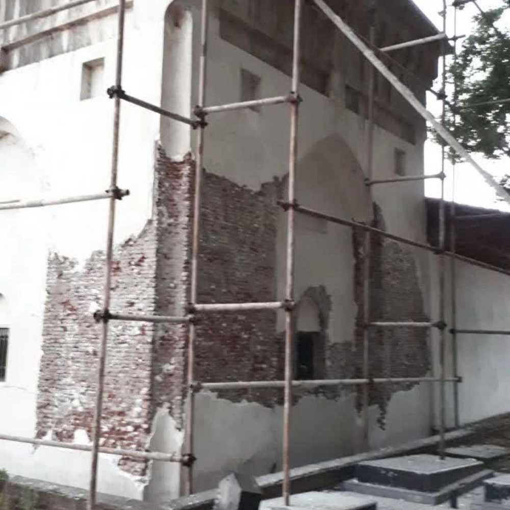 ساخت و مرمت آثار باستانی در مازندران