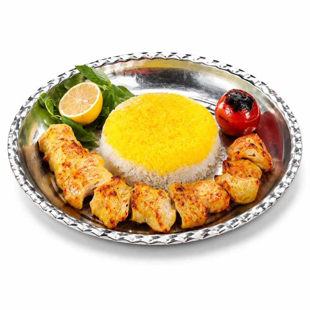 چلو جوجه کباب(سینه)