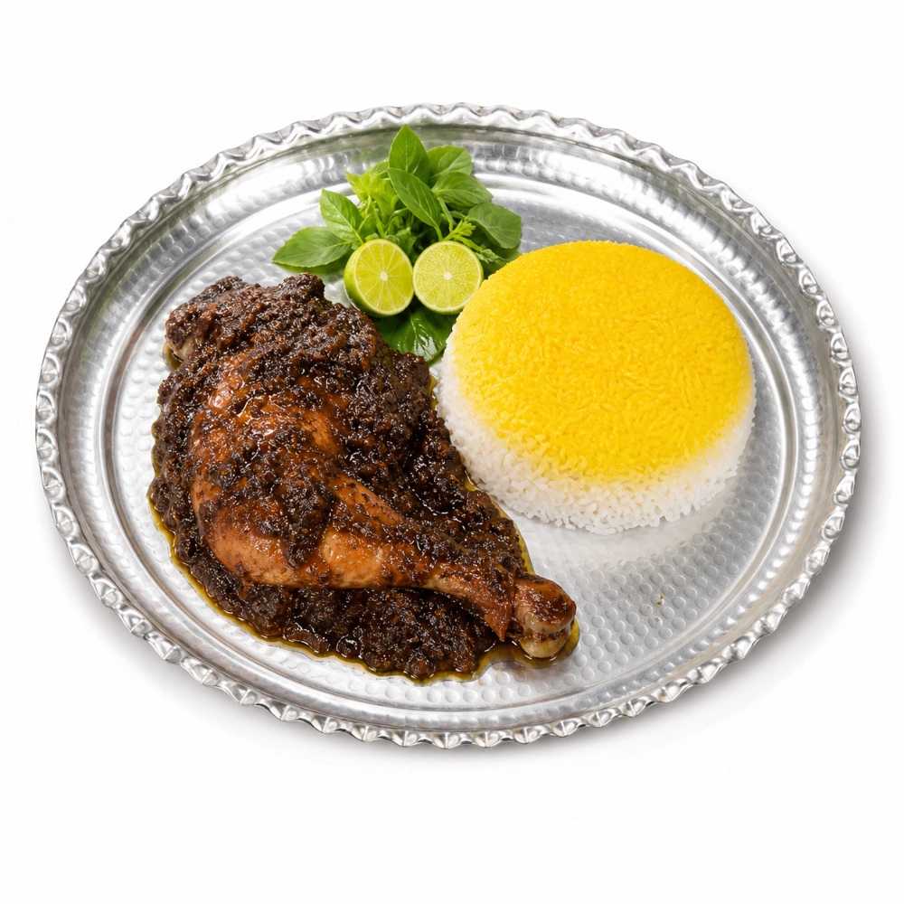 چلو مرغ ترش
