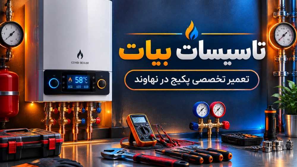 تاسیسات نهاوند بهترین تعمیرکار پکیج با قیمت های مناسب