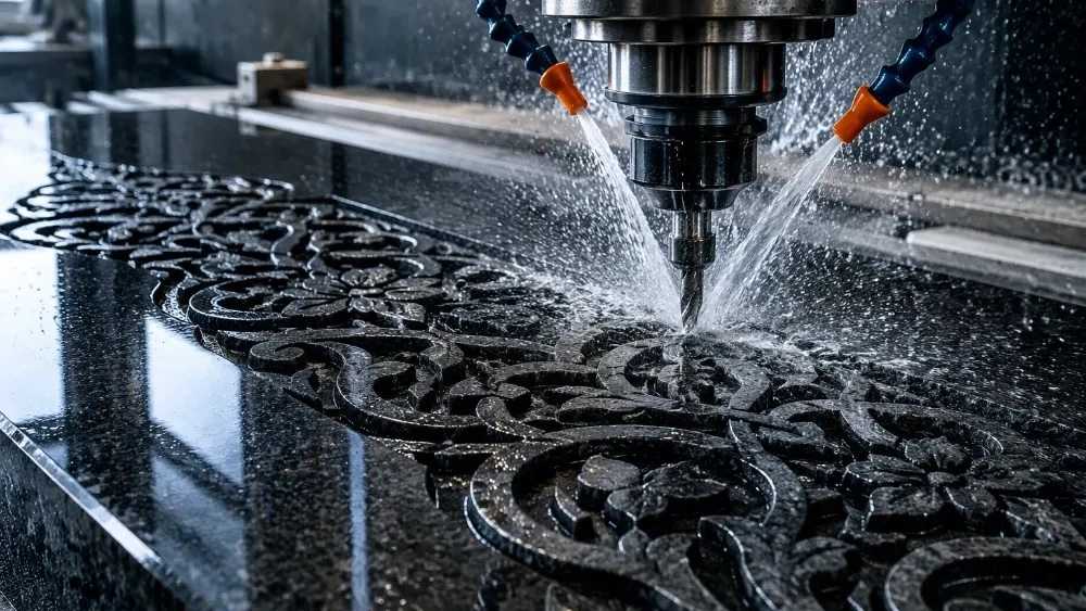 فروشگاه سنگ آخر، فروش سنگ قبر cnc و مزاری در محمودآباد اصفهان