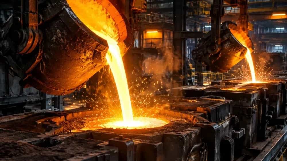 کارگاه ریخته گری آلومینیوم و برنج در شهرک کمرد