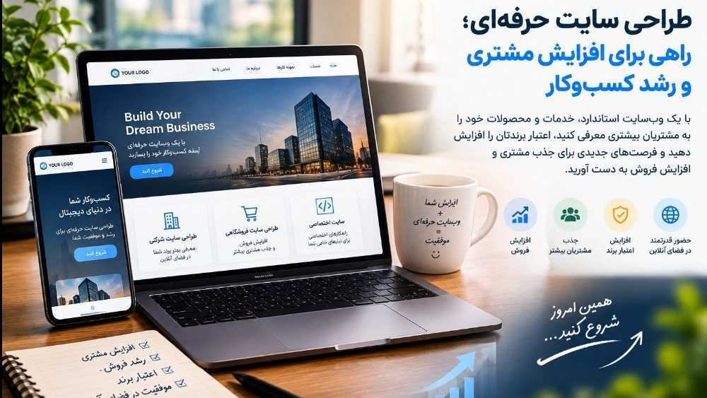چگونه یک طراحی سایت حرفه ای داشته باشیم