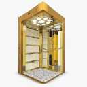 گروه صنعتی گلدکابین،طراحی تولید فروش کابین آسانسور و درب کابین در تبریز