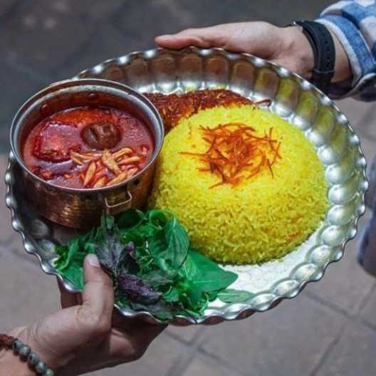 شکر پلو با قیمه