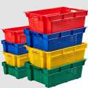 تولیدی مبارکی، تولید سبد پلاستیکی مرغ و جعبه ماهی و میگو در تهران