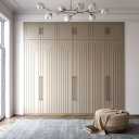 کابینت مروارید کوهستک، طراحی و اجرای کمد دیواری و سازه ام دی اف در میناب