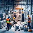 مهندس خالقی، تست و تحویل تاسیسات برقی در مشهد