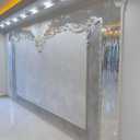گچ بری مدرن یعقوبی، اجرای پتینه میکروسمنت و نقاشی دیواری در قزوین