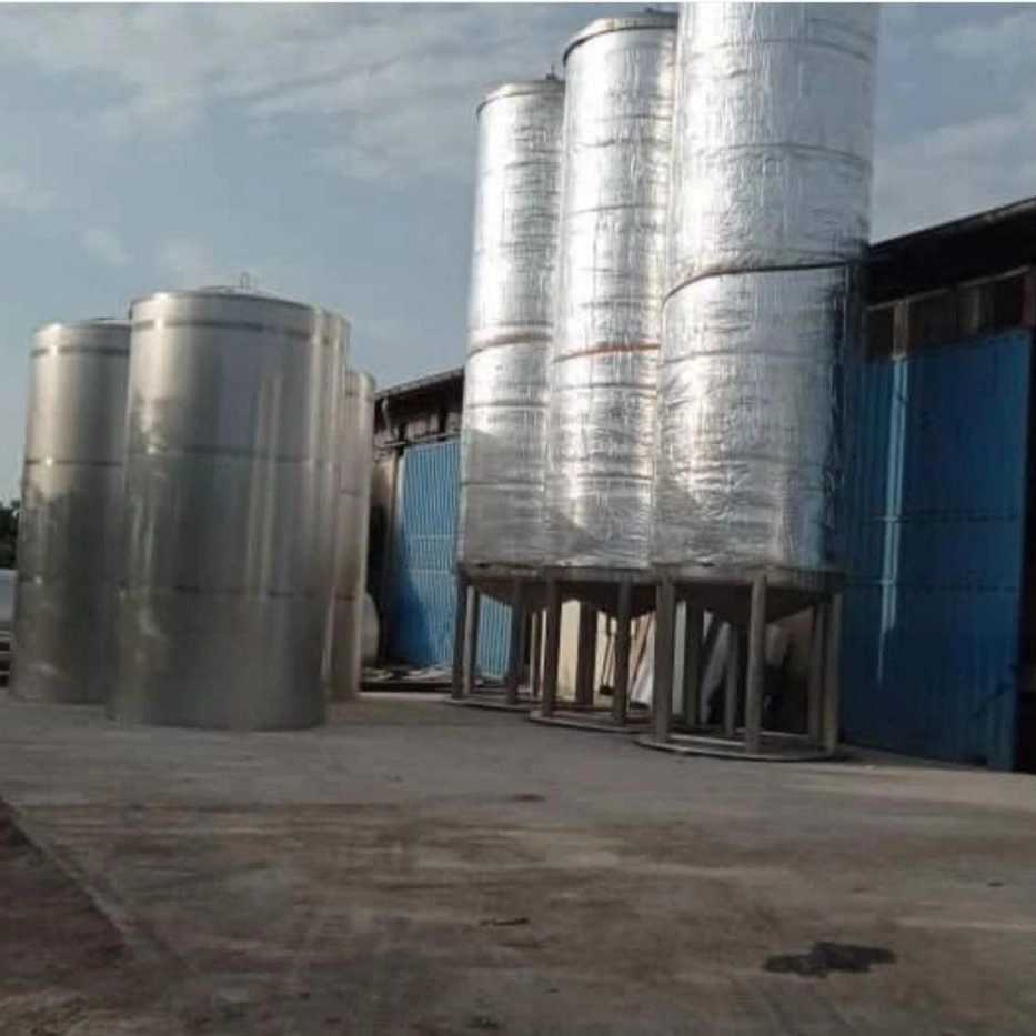 ساخت مخزن ۳۰ هزار لیتری دوجداره