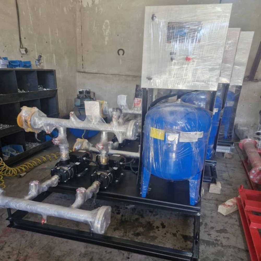 پکیج بوستر پمپ آبرسانی با پمپ گراندفوس مدل CM10/2