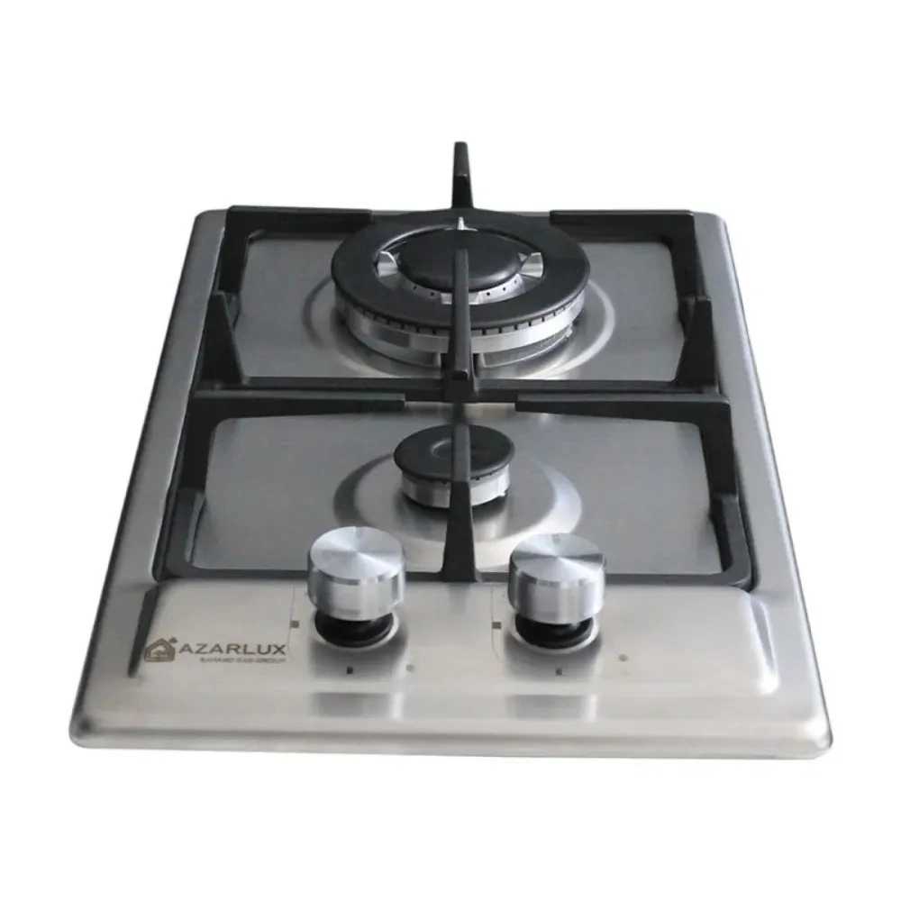 اجاق گاز صفحه ای آذرلوکس مدل S02NL-C2S دو شعله