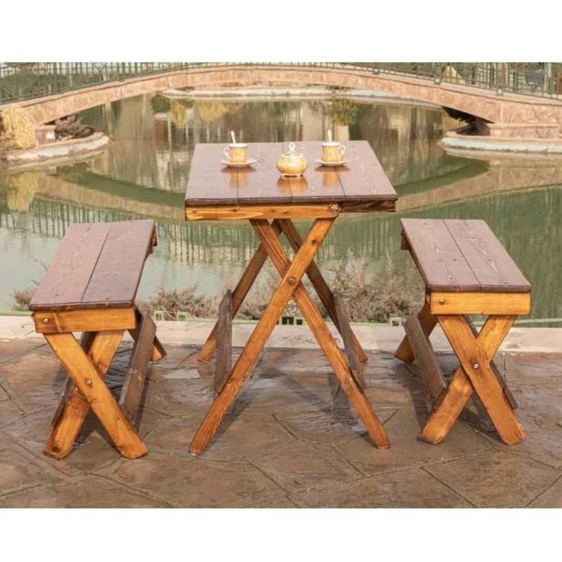 ست چهار نفره نیمکتی