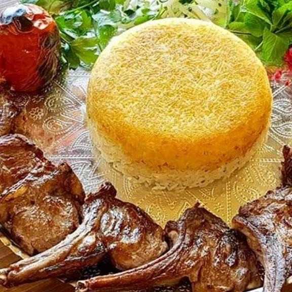 چلو شیشلیک گوسفندی شاندیز