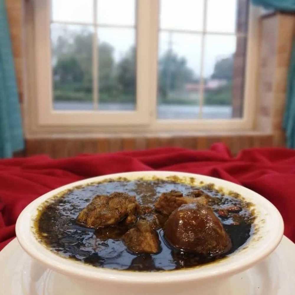چلو خورشت قرمه سبزی