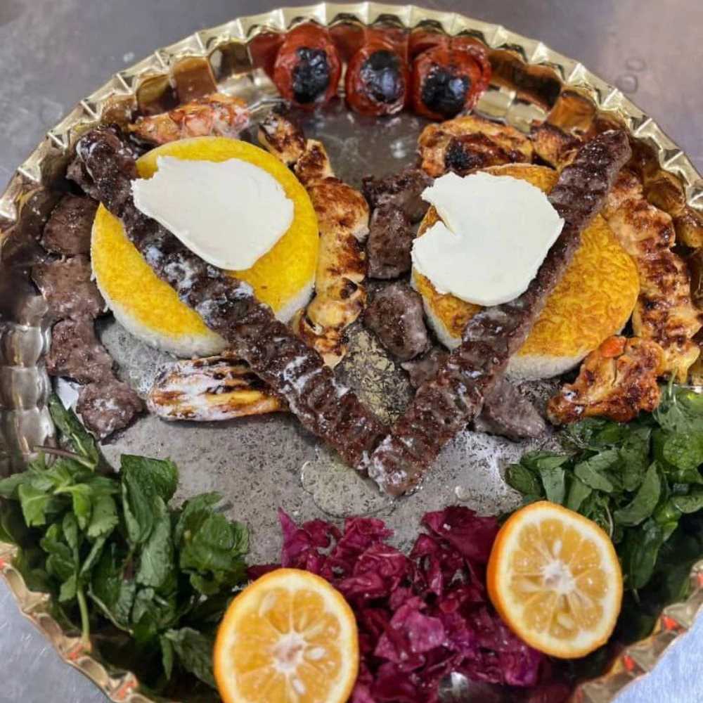 سینی ویژه دو نفره گیلاس