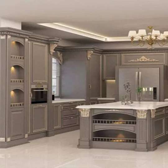 طراحی کابینت و کمد دیواری کاج 1
