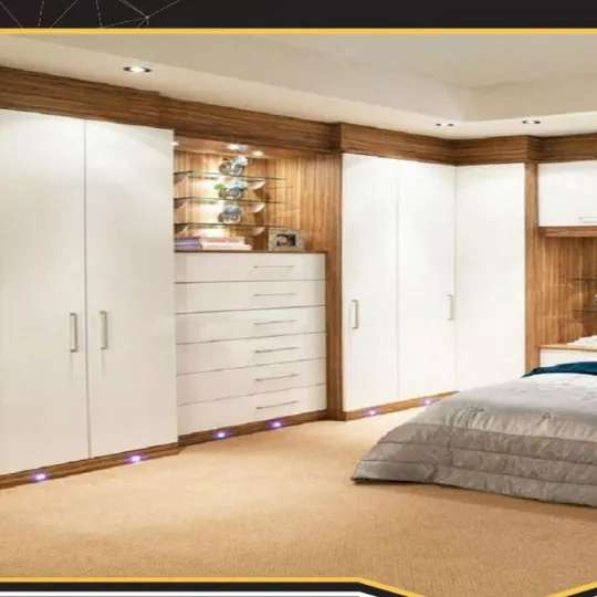 طراحی کابینت و کمد دیواری کاج 1