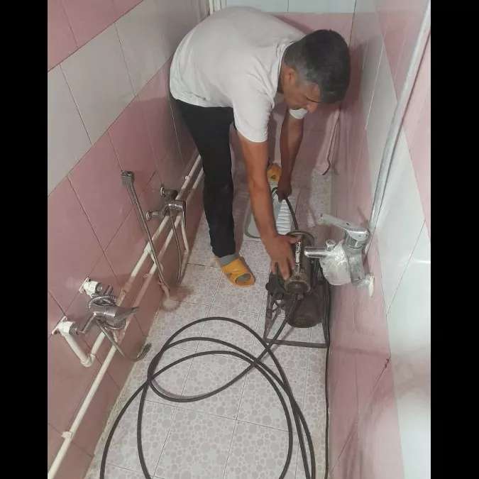 رفع گرفتگی بوی نامطبوع سرویس بهداشتی