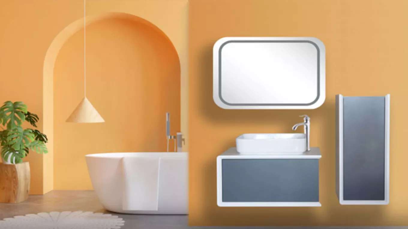 آینه باکس و کابین روشویی زیتون