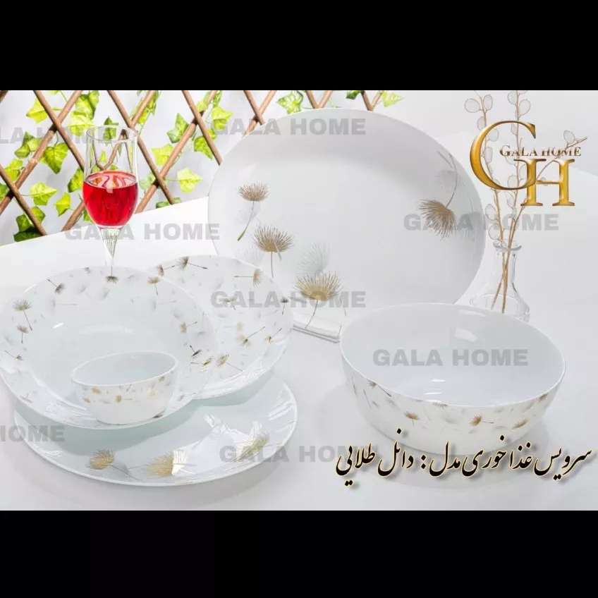 انواع سرویس های غذاخوری چینی